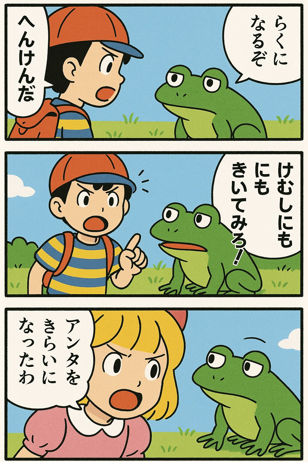 エンディングまで泣いたら駄目の、くにへかえるんだな2