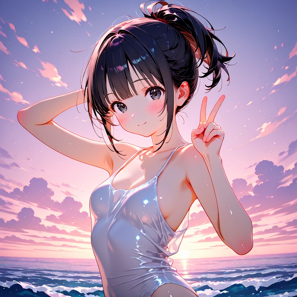 early morning 雫ちゃん