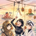 洋上ベビーカステラ食い競争 9枚目