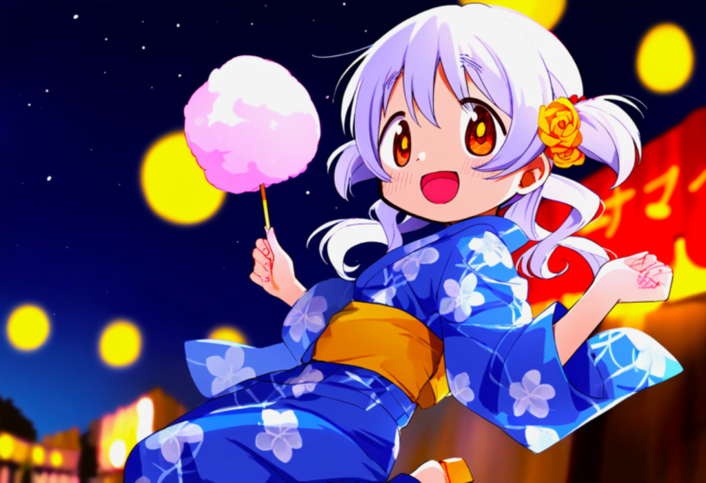 浴衣なぎさちゃん