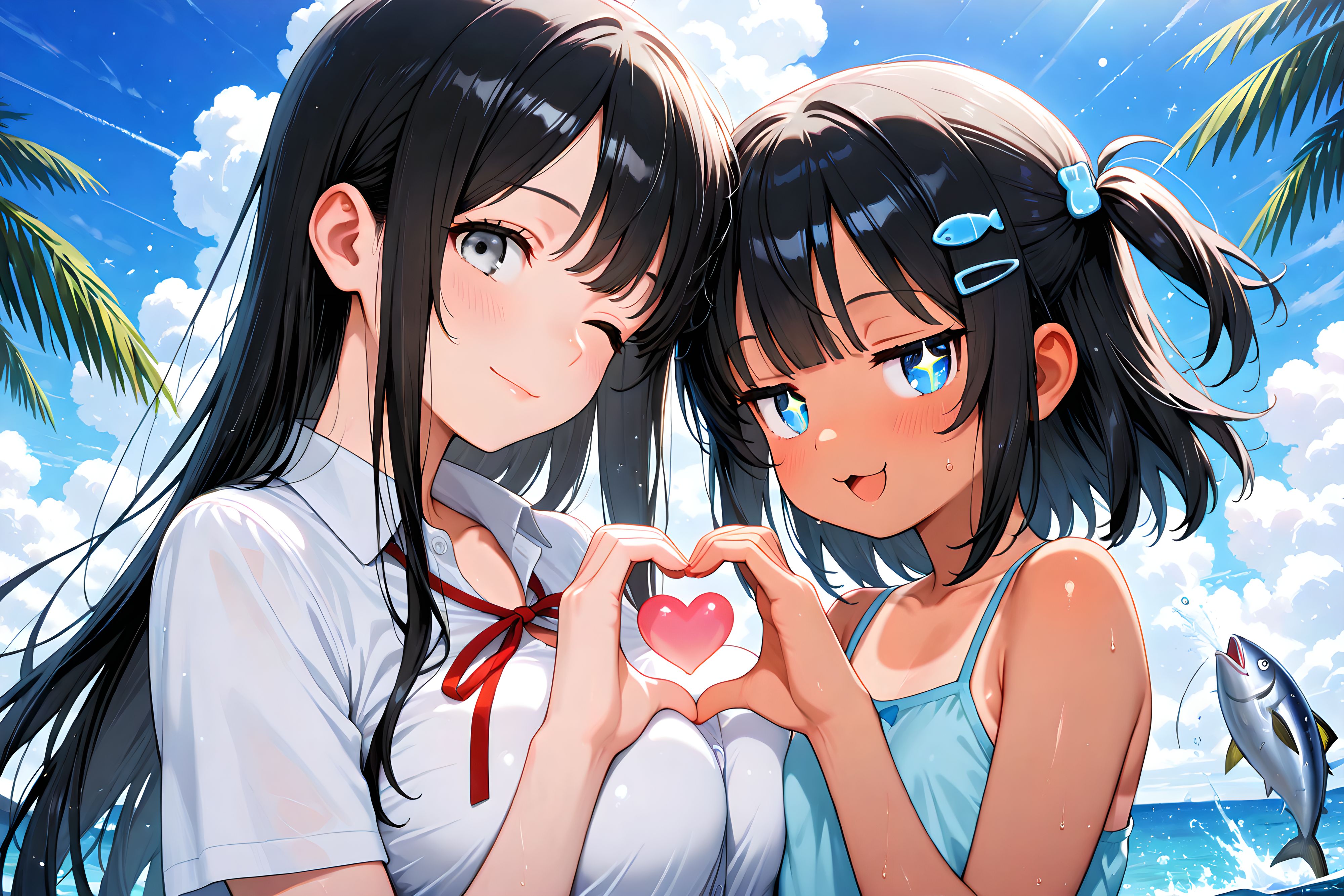 ノアさんとハイ・チーズ♡