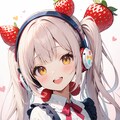 イチゴヘッドフォンチャレンジ失敗😭 2枚目