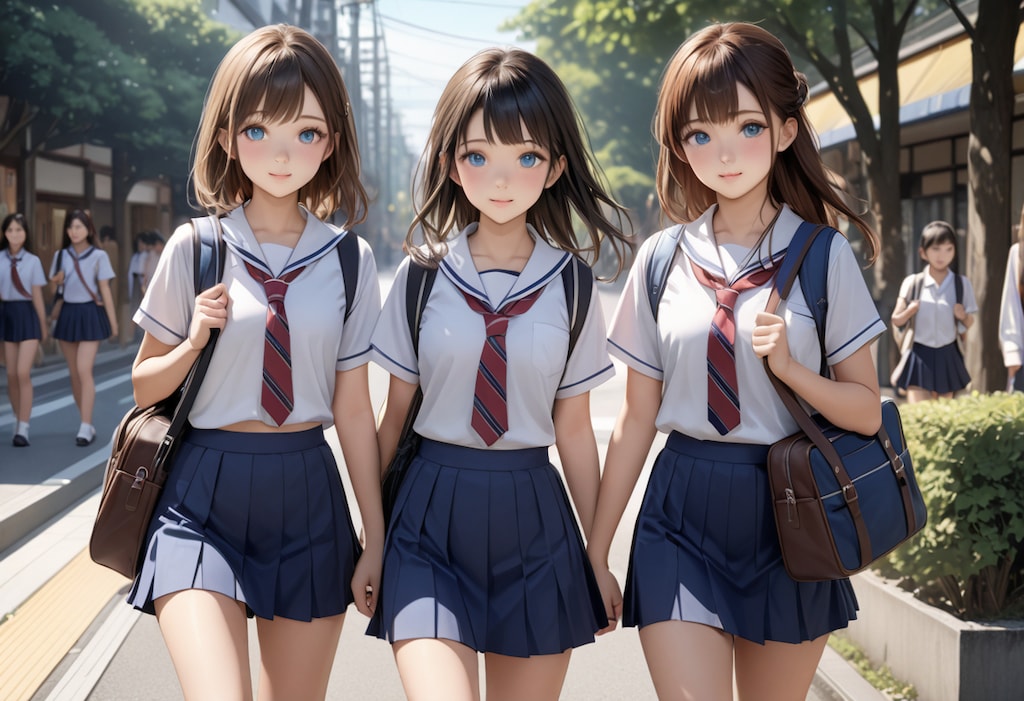 女の子