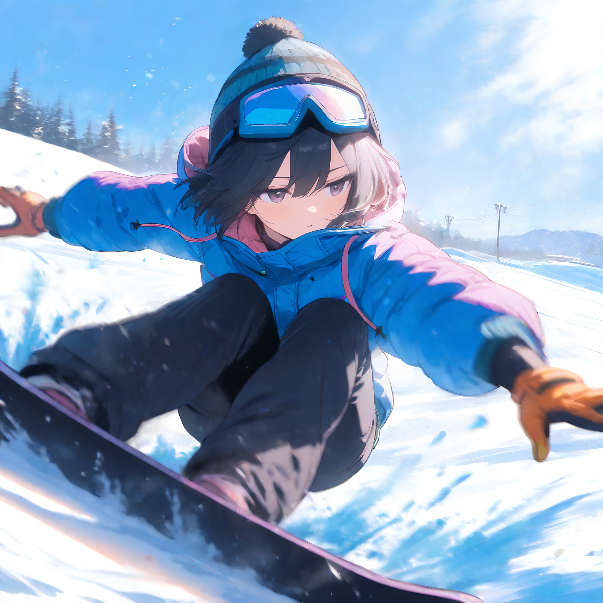 ウィンタースポーツ | の人気AIイラスト・グラビア