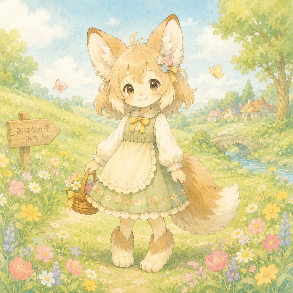 ケモセーフなイラストとケモアウトなイラスト