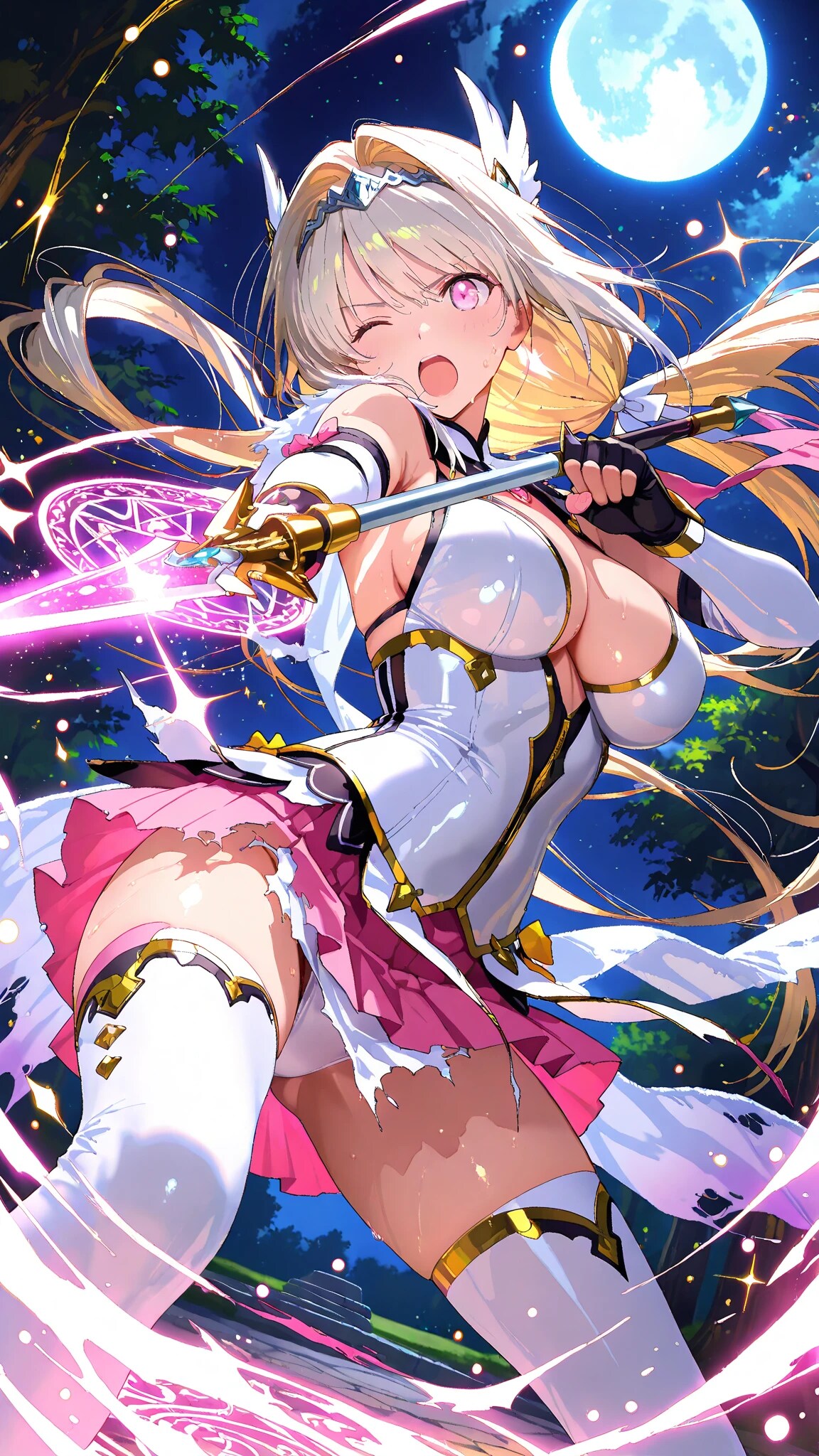 魔法少女苦戦！