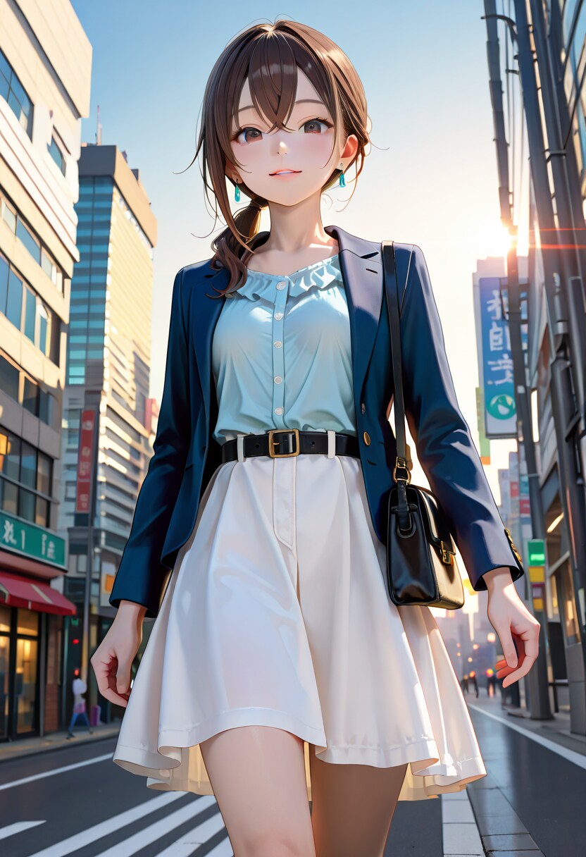 歩美 first day at work (2)
