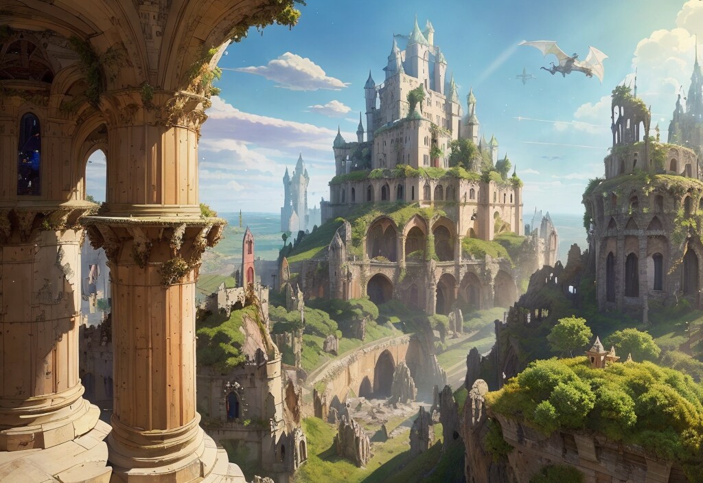 「あれが中級ダンジョン：ルインズキャッスルだ！」