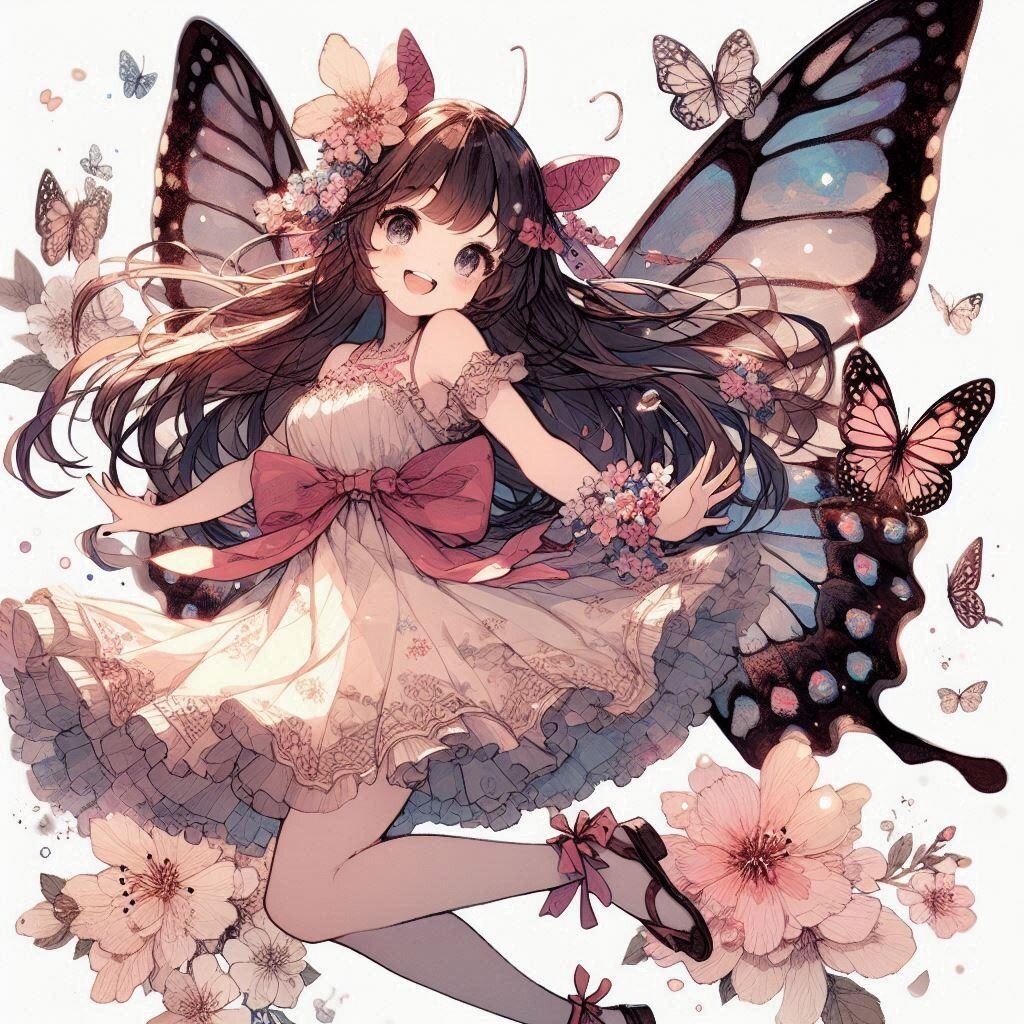 （絵本の挿絵風？）フェアリーダンス♪