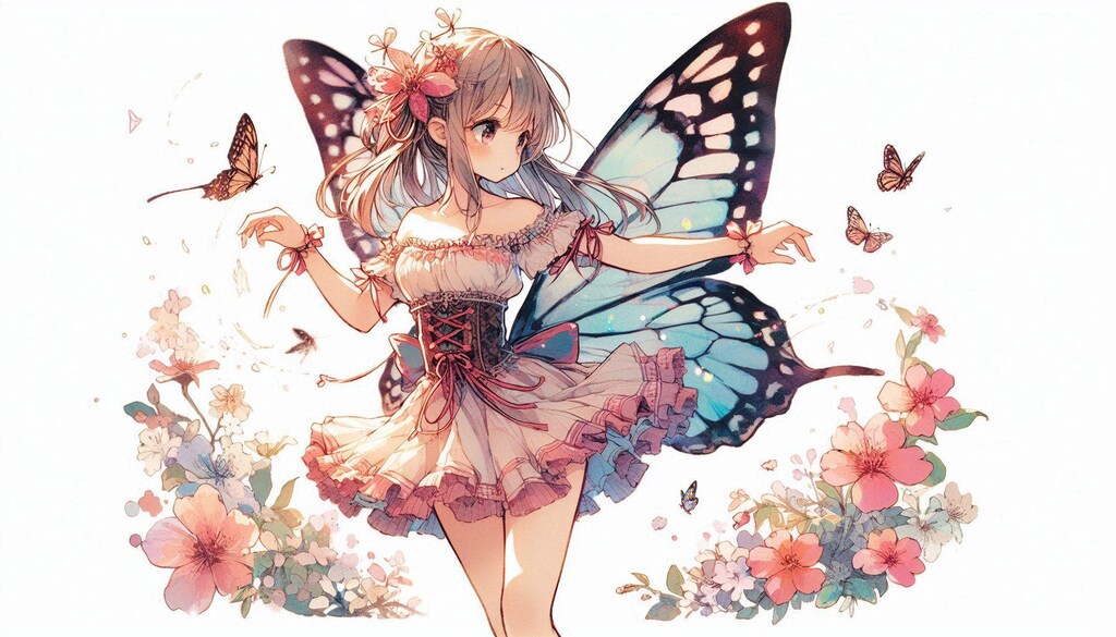 （絵本の挿絵風？）フェアリーダンス♪