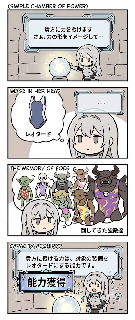 レオタード化の能力