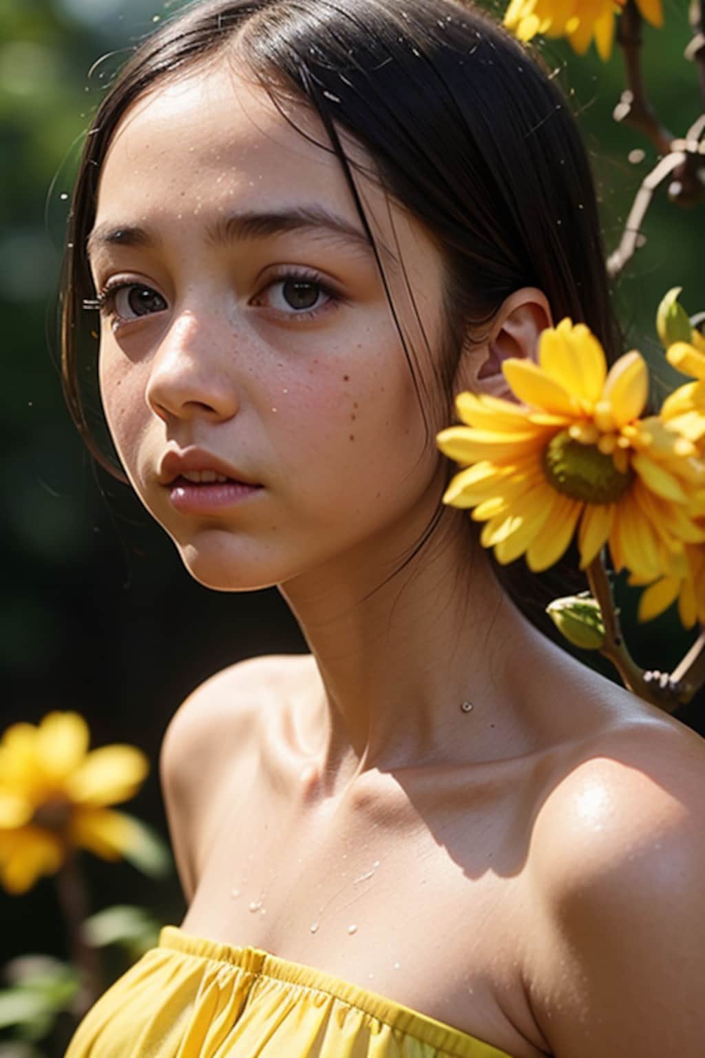 yellow flowers