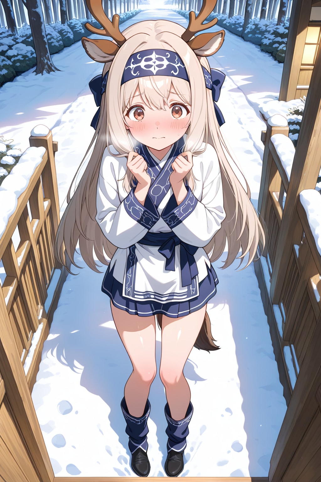 reindeer girl | の人気AIイラスト・グラビア