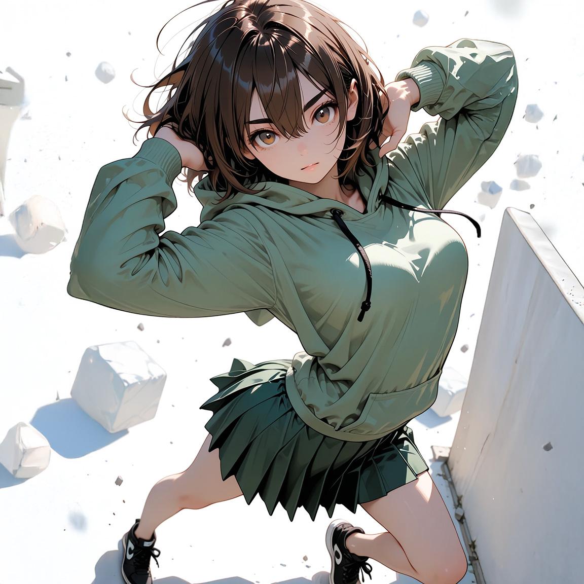 踊ってみた系女子 | の人気AIイラスト・グラビア