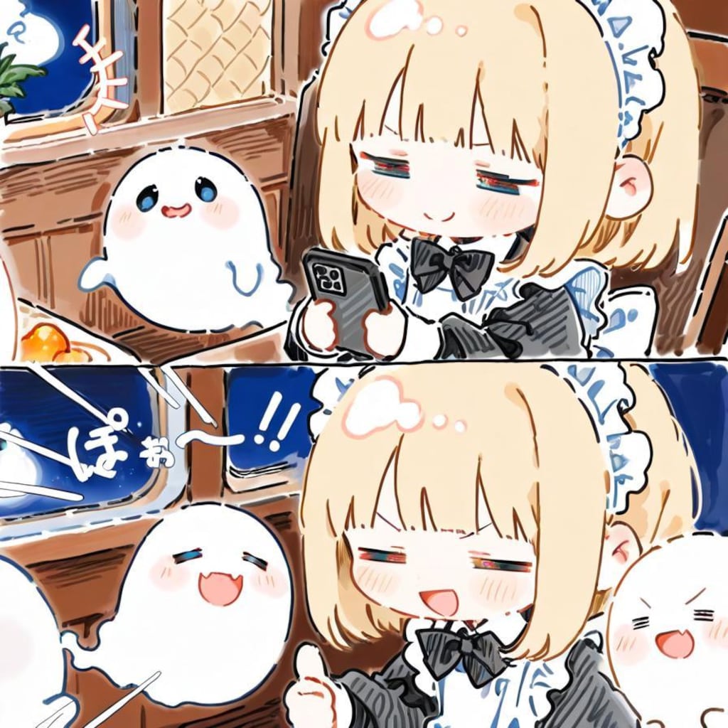 ✨( >ω<)📱10年後のワイを生成やでぇ！👻✨