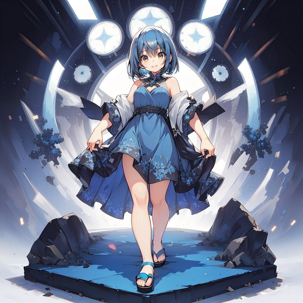 ドレスを着た少女01