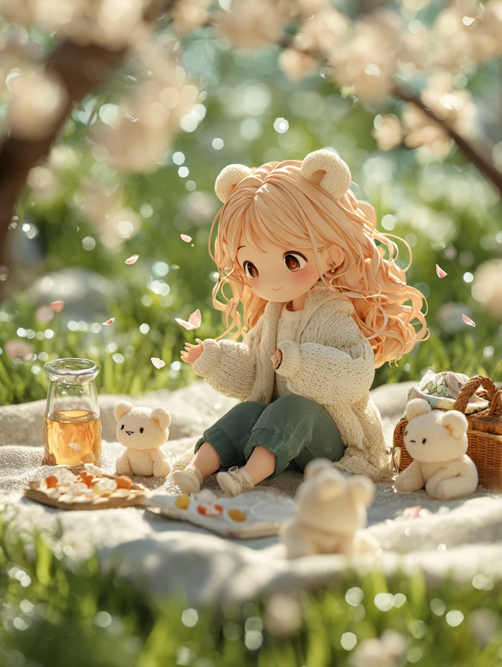 折り紙くま娘🐾