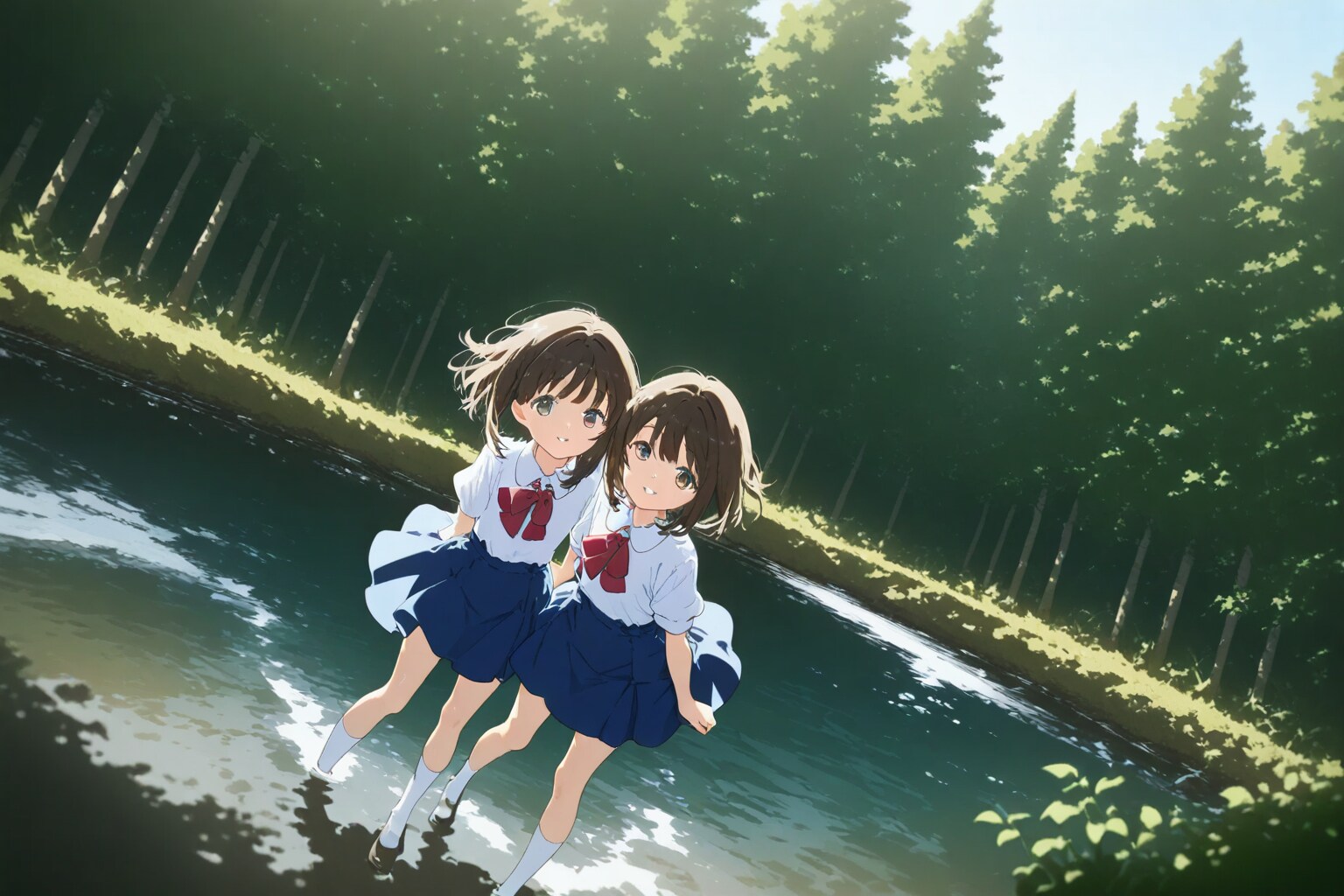 水遊びBUTTER | の人気AIイラスト・グラビア