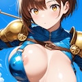 戦闘中の暴れ乳 4枚目