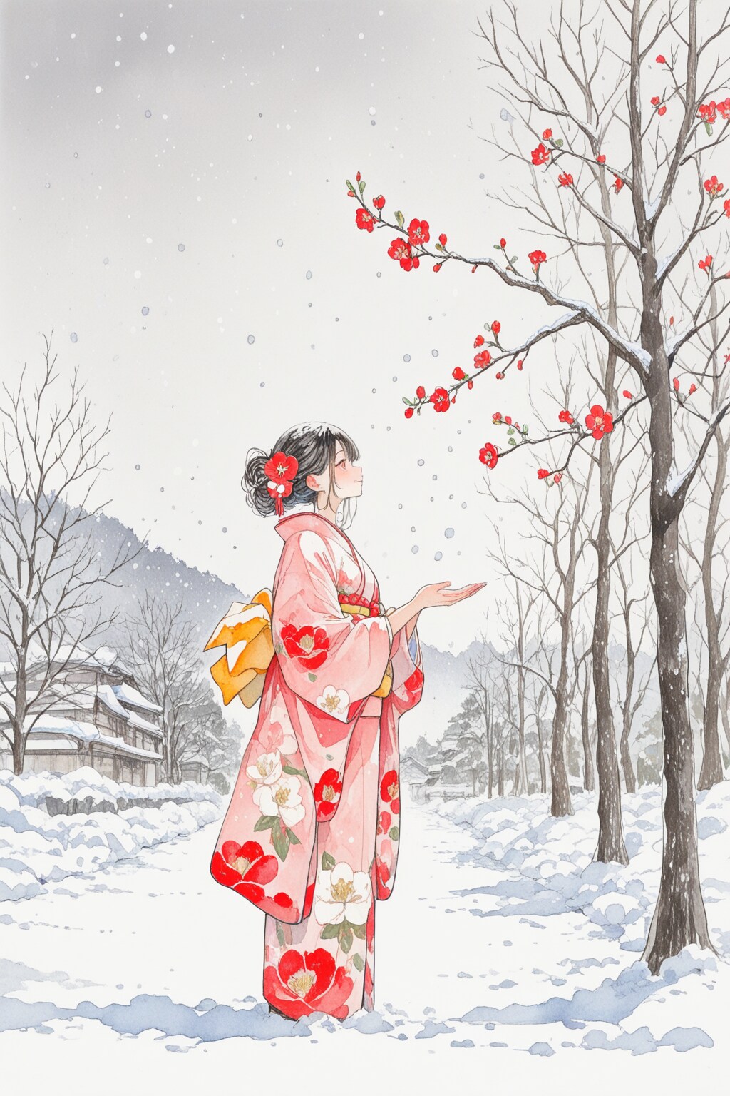 梅の開花