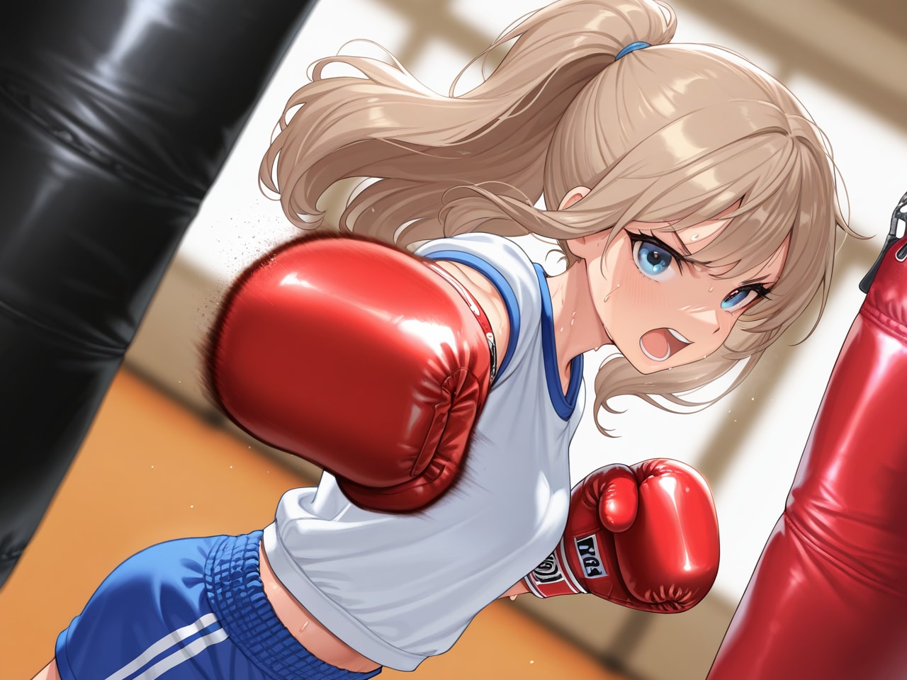 全力でストレス発散！