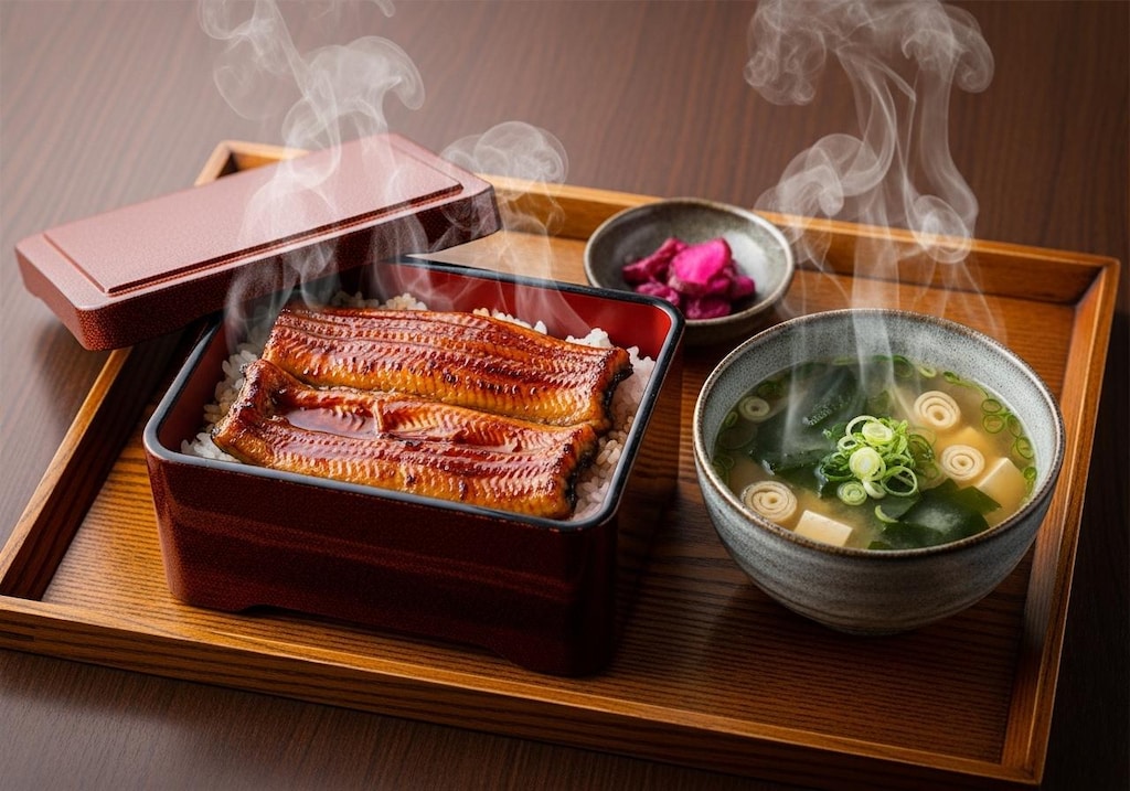 摩訶不思議食堂の鰻重膳