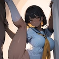 褐色肌JKちゃん 8枚目