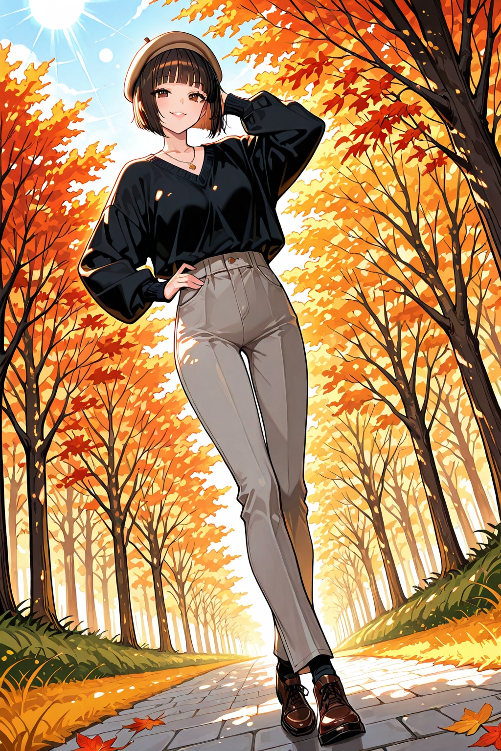 秋の一日 2025　その２ | の人気AIイラスト・グラビア