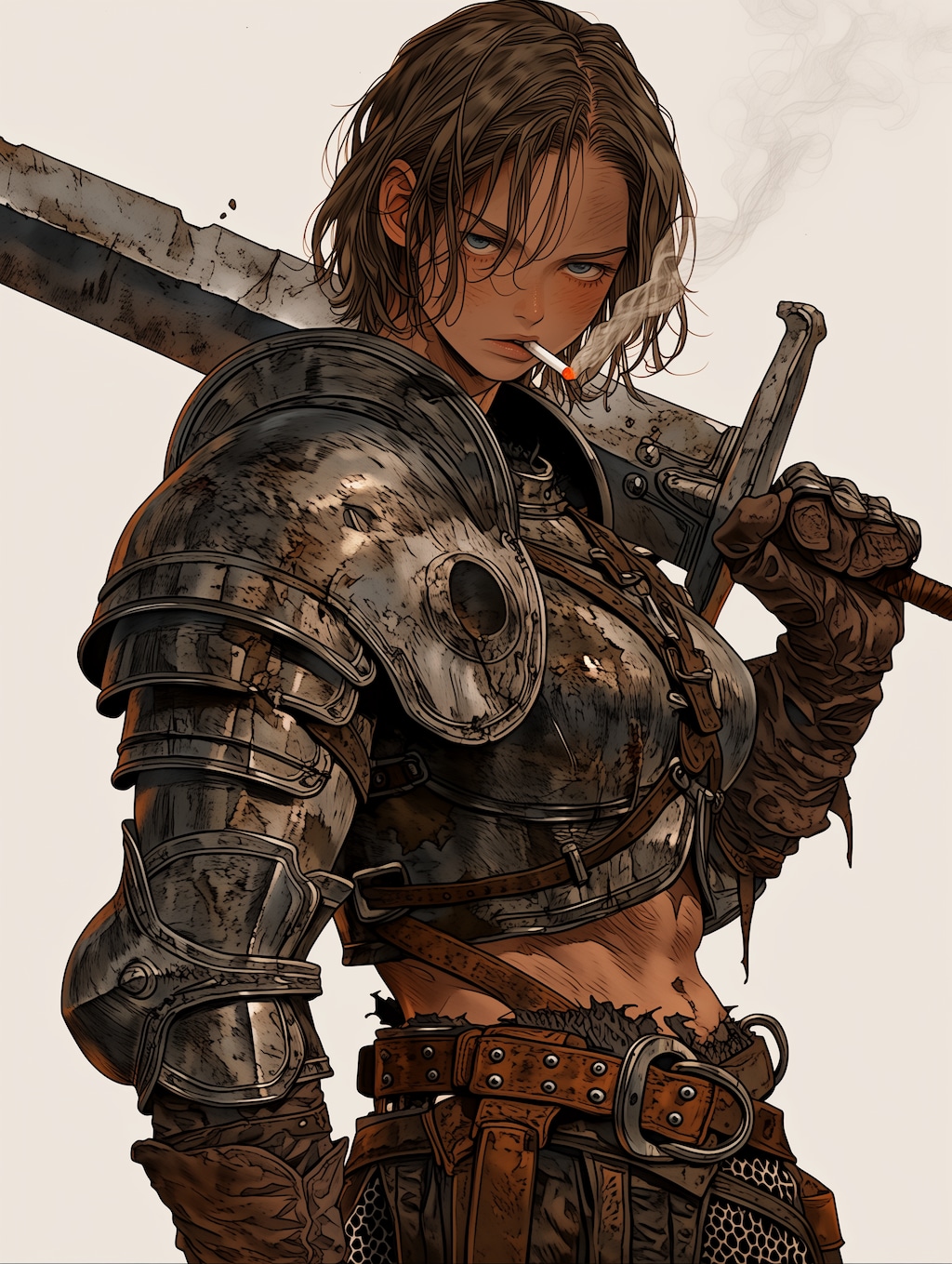 ワイルド女剣士