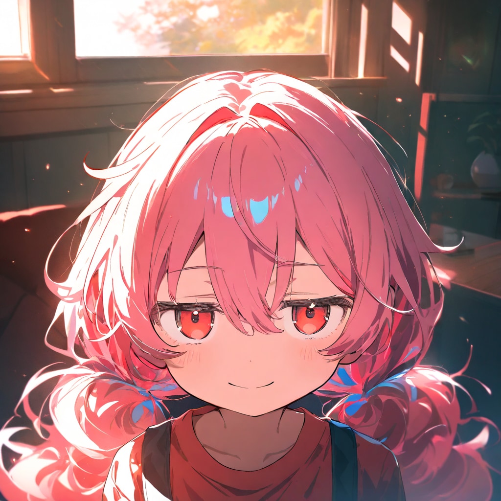 ピンク髪ちゃん