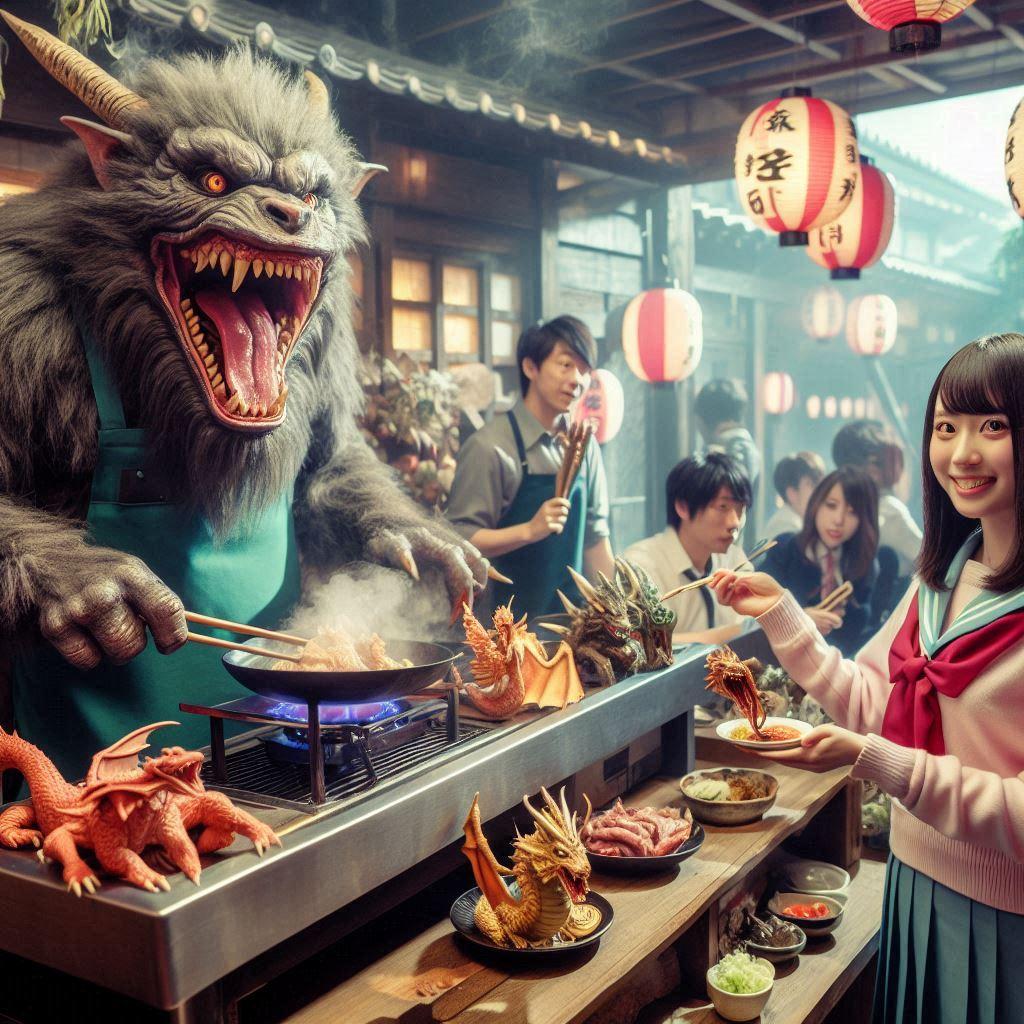 怪物料理の名コック♪