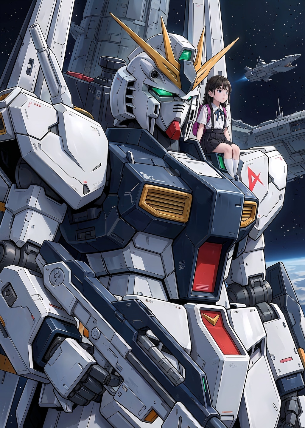 椿×RX-93 νガンダム