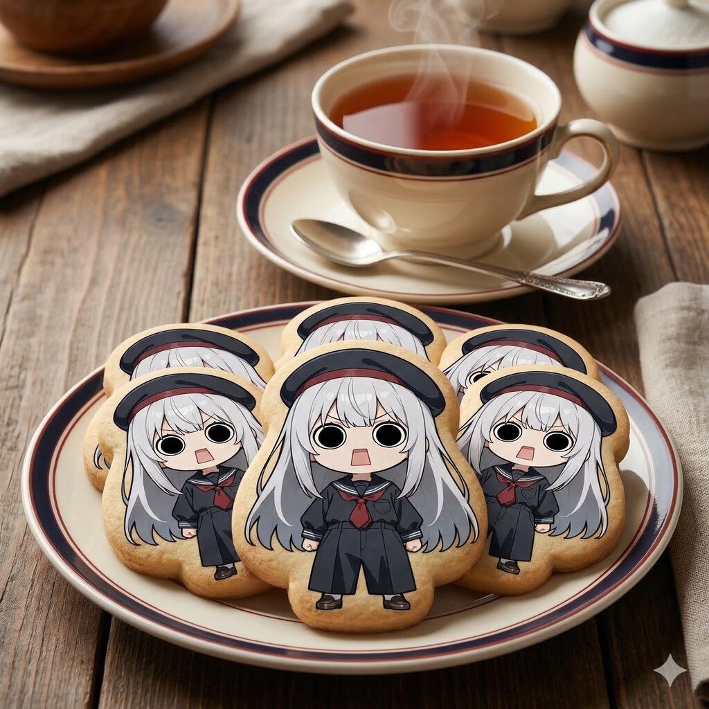 デザートのえらいこっちゃ嬢サブレ