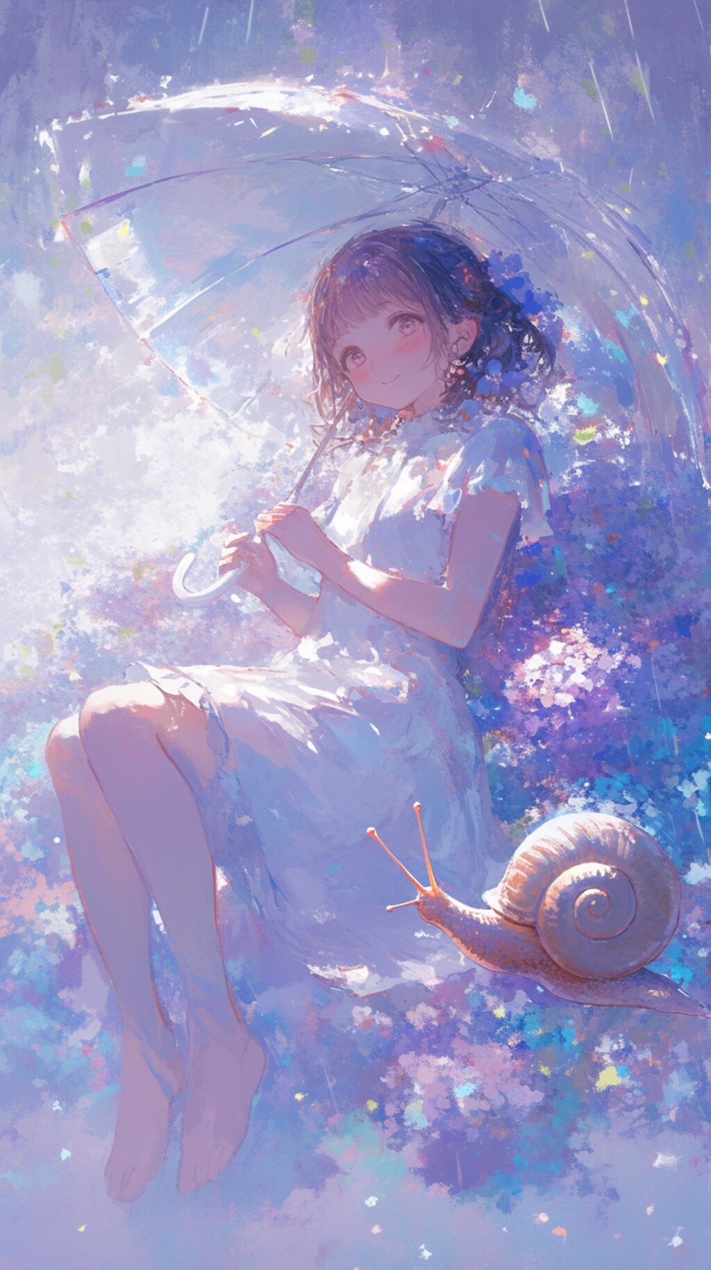 くま娘とカタツムリ🐌🐾