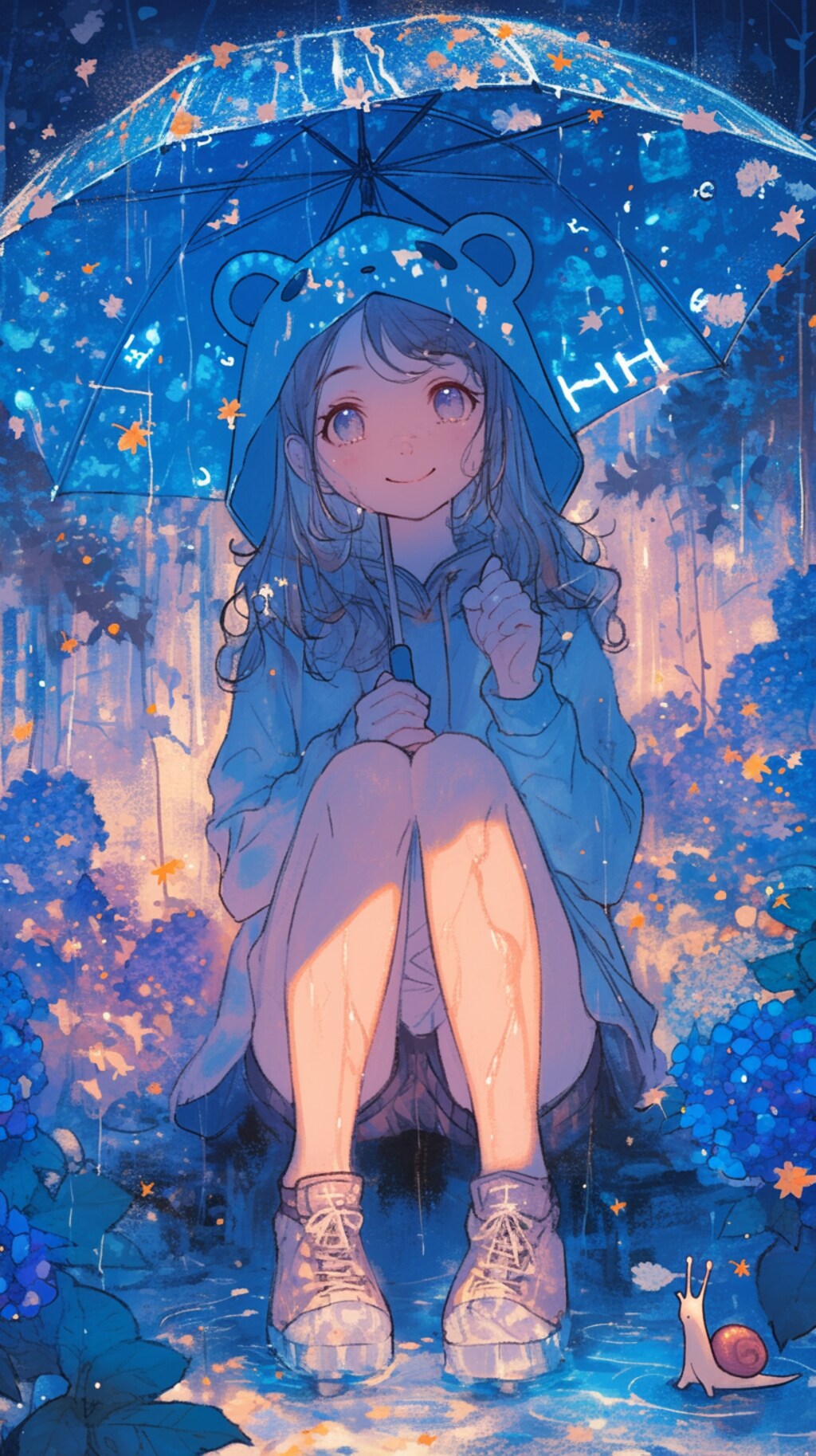 くま娘とカタツムリ🐌🐾