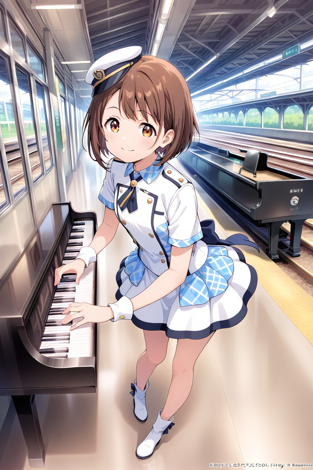 間もなく、電車が発車します。