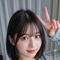 網目が大きなセーターを着た女の子のヌード 2枚目