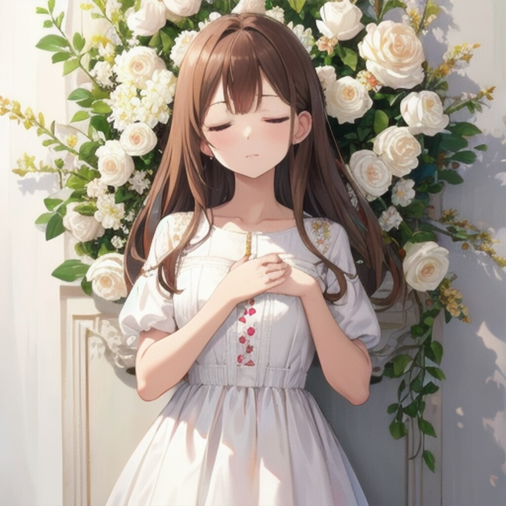 優しいため息をつく