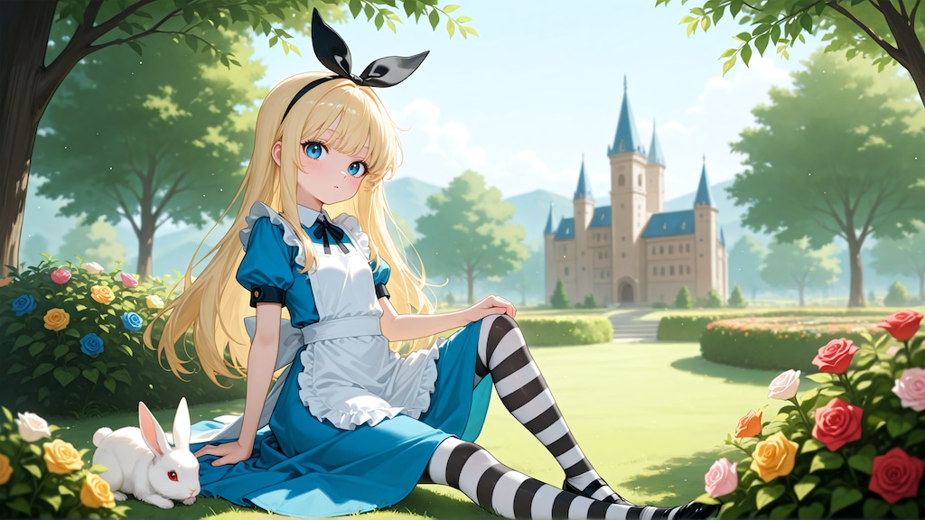 【壁紙】不思議の国のアリス—３