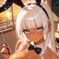 ふふっ……今回の特別補習、先生、君が一番好きなバニーガール姿に着替えてきてあげたのよ♡ これで……次回の試験、ちゃんと合格させてあげるわよね？ 3枚目