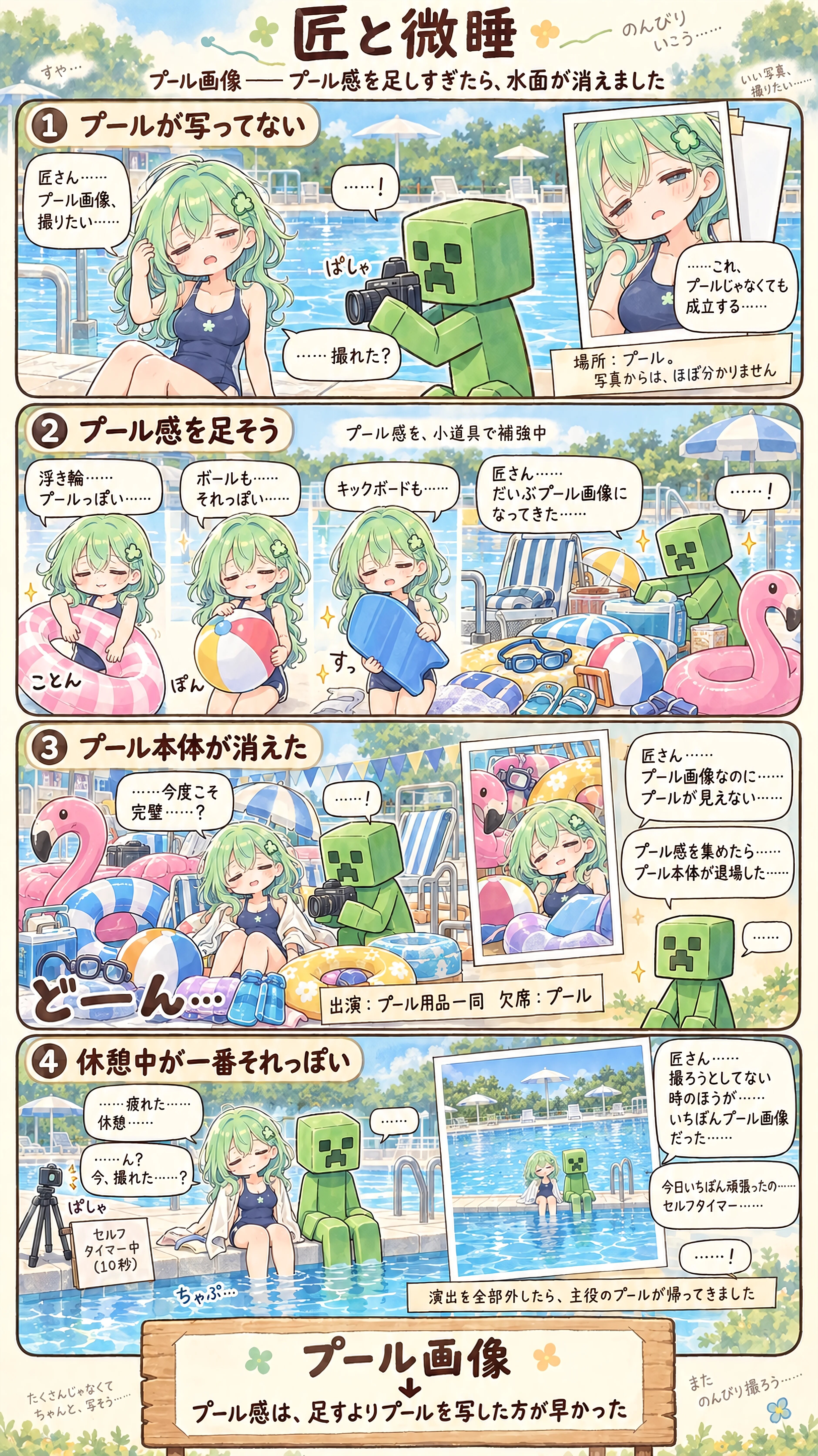 Too Much Summer, Not Enough Pool | の人気AIイラスト・グラビア