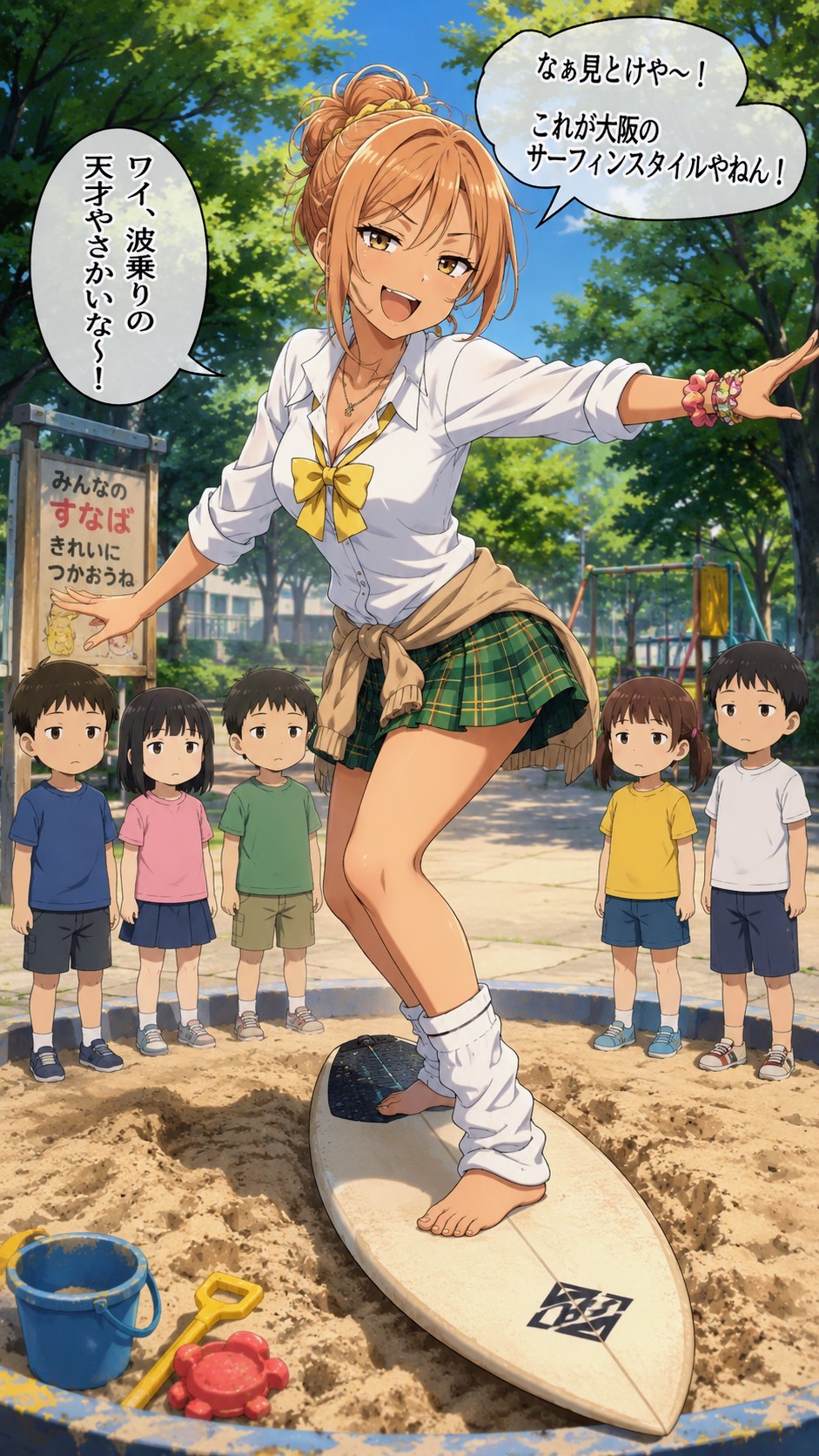 不条理・万里奈お姉やん