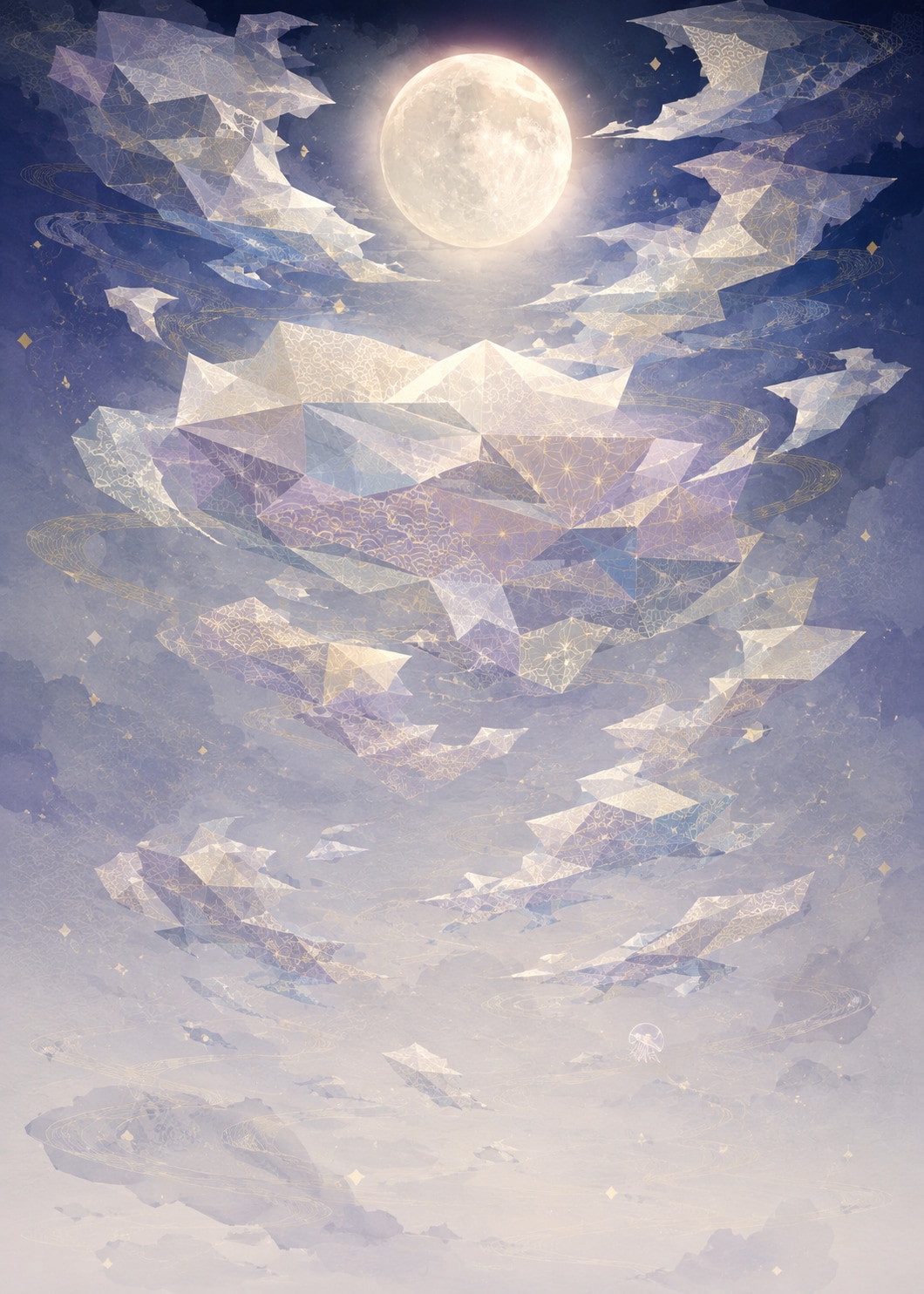 『朧月霞雲』 | の人気AIイラスト・グラビア