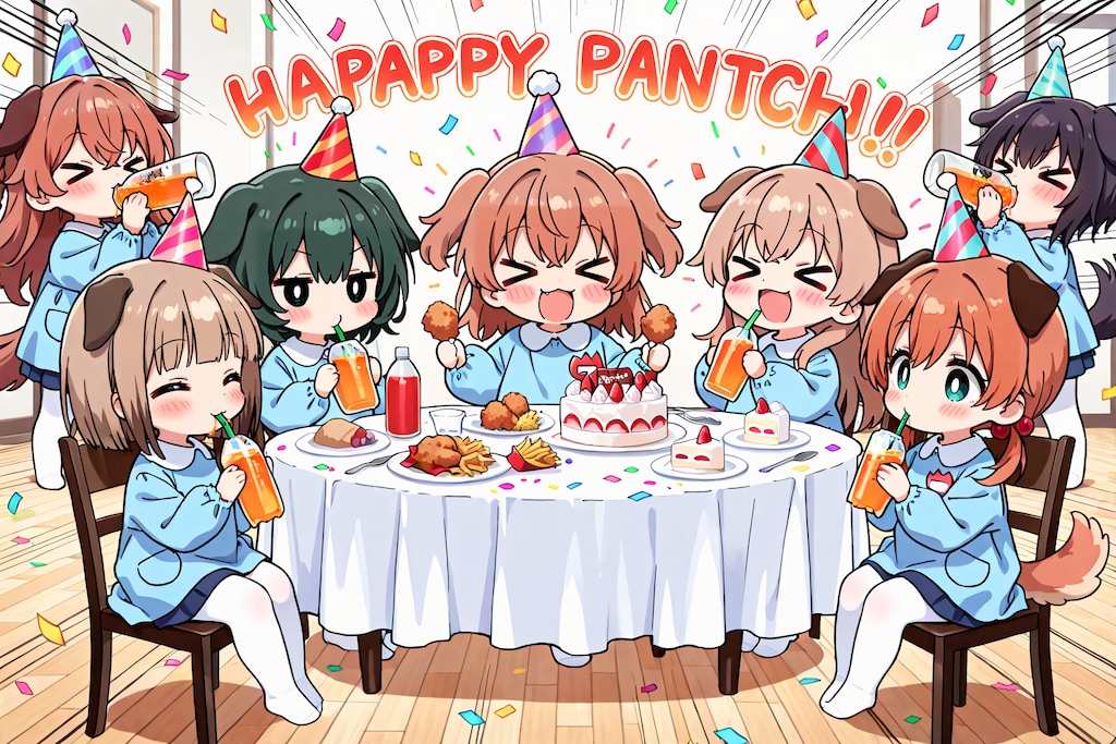 いぬみみようちえんのぼうねんかい！