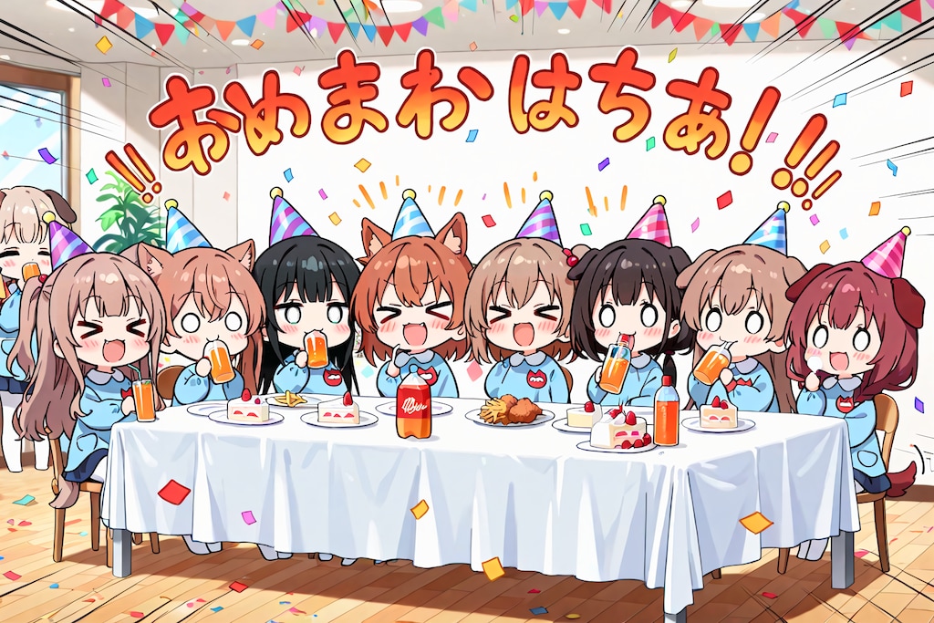 いぬみみようちえんのぼうねんかい！