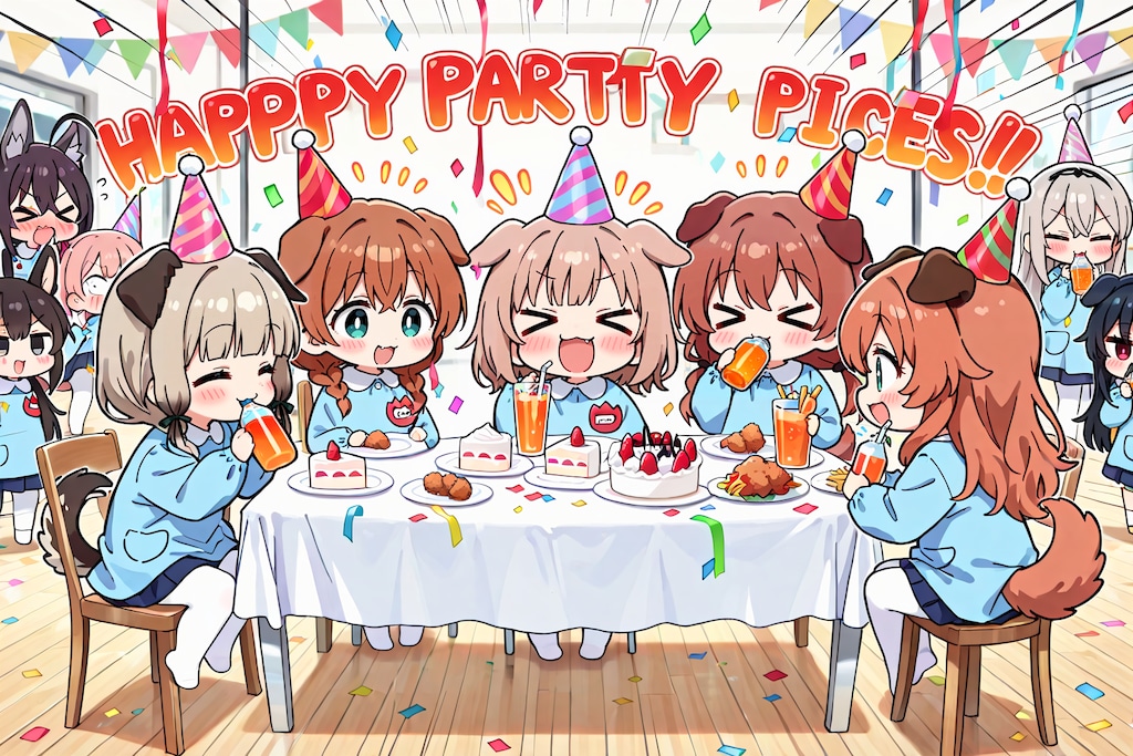 いぬみみようちえんのぼうねんかい！