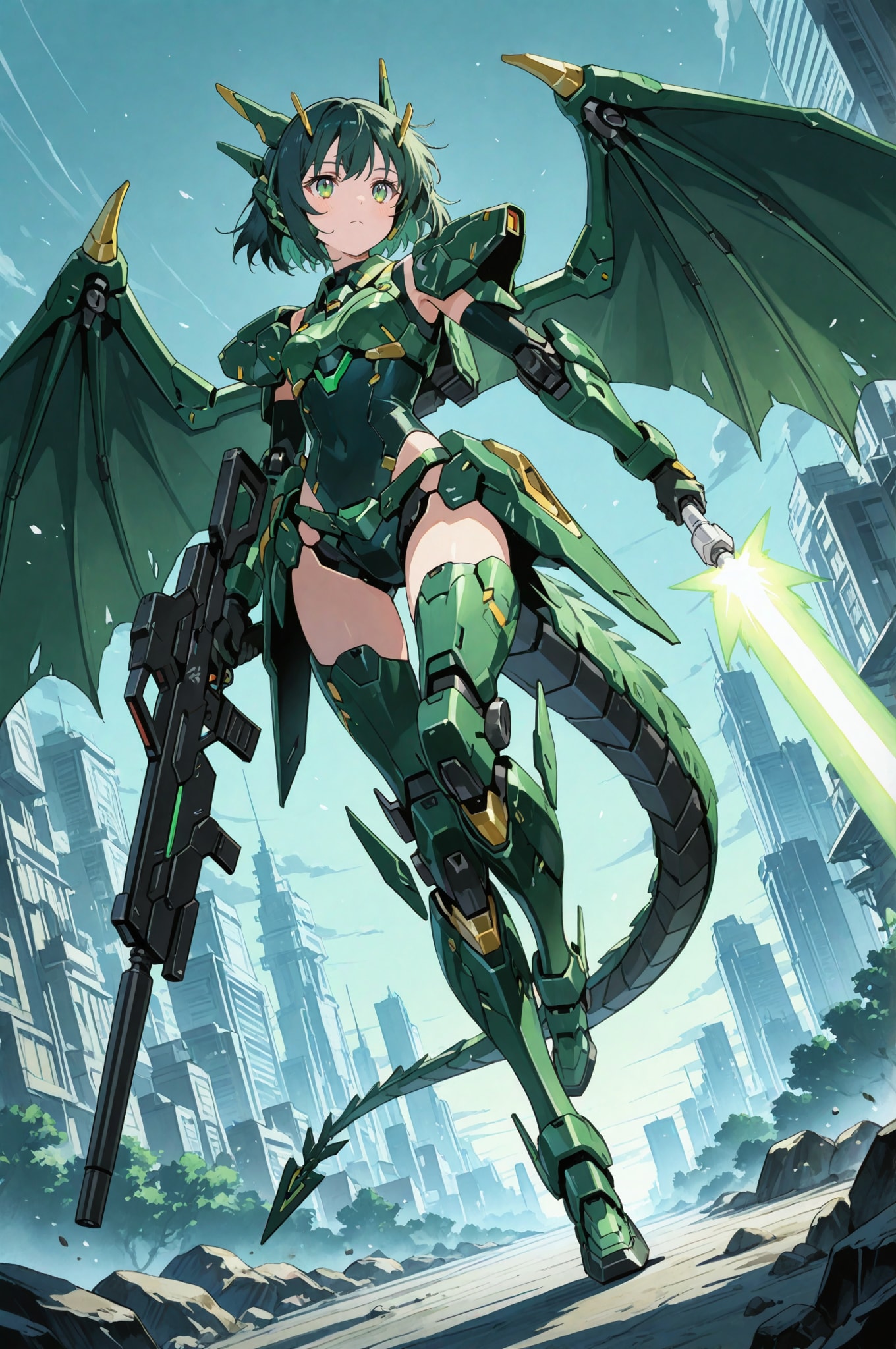 機動戦士DRAGON再び | の人気AIイラスト・グラビア