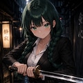 黒衣の剣華・翠莉ちゃん 4枚目