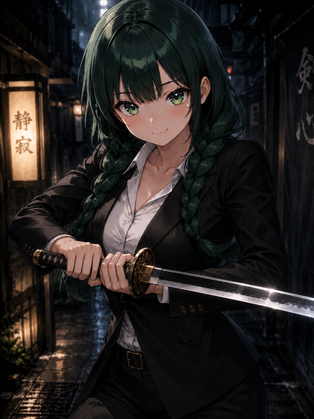 黒衣の剣華・翠莉ちゃん
