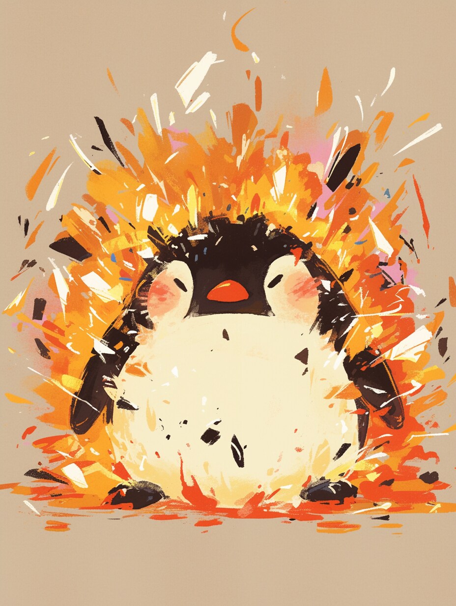 ペンギン爆破
